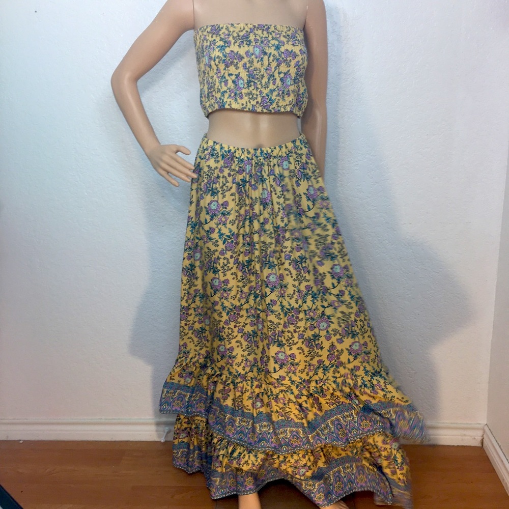 Wilde Bella Maxi Skirt & Bandeau Set